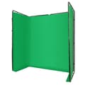 Miniatyrbillede 2 af 2: Baggrundsstativ, Foldbart Design, Egnet til Videoproduktion,grøn
