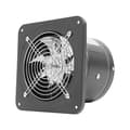 Miniatyrbillede 5 af 5: Afbudsventilator, Effektiv Luftstrøm, Alsidig Installation,sort