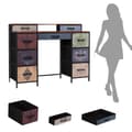 Miniatyrbillede 1 af 2: Dressing Table, Multifunktionel Kommode, Vintage Design,9 Skuffer Ingen LED