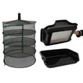 Miniatyrbillede 1 af 5: Urteklip Tray Sæt, Saks, Forstørrelseskort,Sort