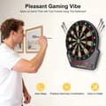Miniatyrbillede 5 af 5: Dartskive, Automatisk Scoring, 27 Spiltilstande,sort