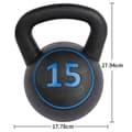 Miniatyrbild 4 av 5: Kettlebell-set, Ergonomisk Design, Halkfria Handtag,MULTI