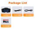 Miniatyrbillede 2 af 2: Carplay, Digitalt Display Dashboard, Android Auto Support, Kompatibel med Renault Koleos 2016-2020, Nem Installation,sort
