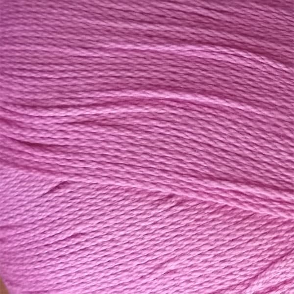 Merc. Cablé 12/6 Virkgarn Rosa