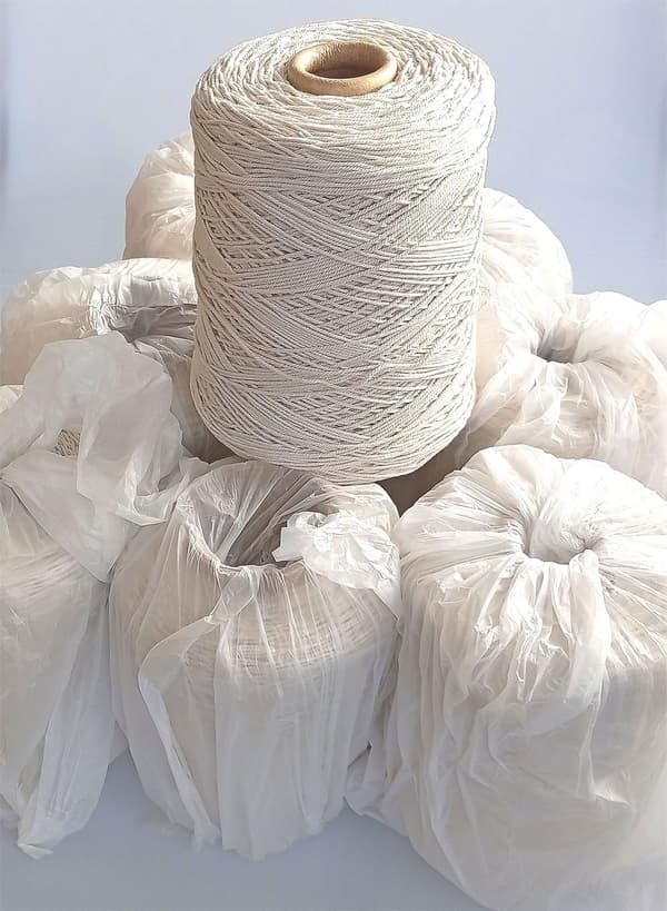10 st. rullar Oblekt Extra stark Polyester och bomull Mattvarp 12/9
