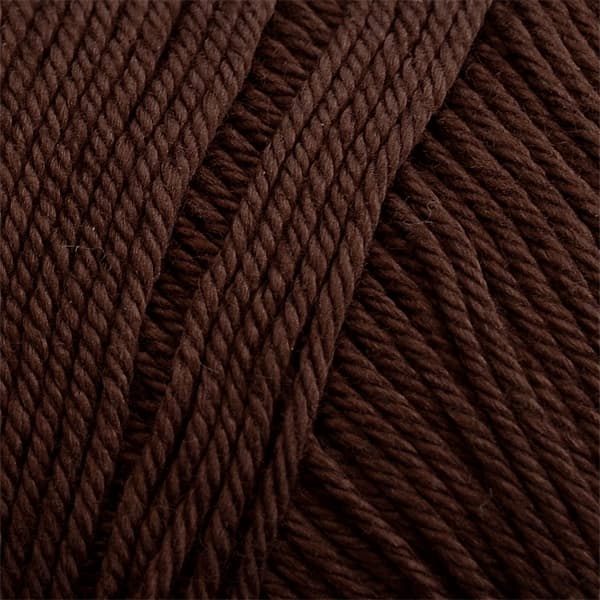 2 st. nystan Merc. 8/4 Virkgarn Brun
