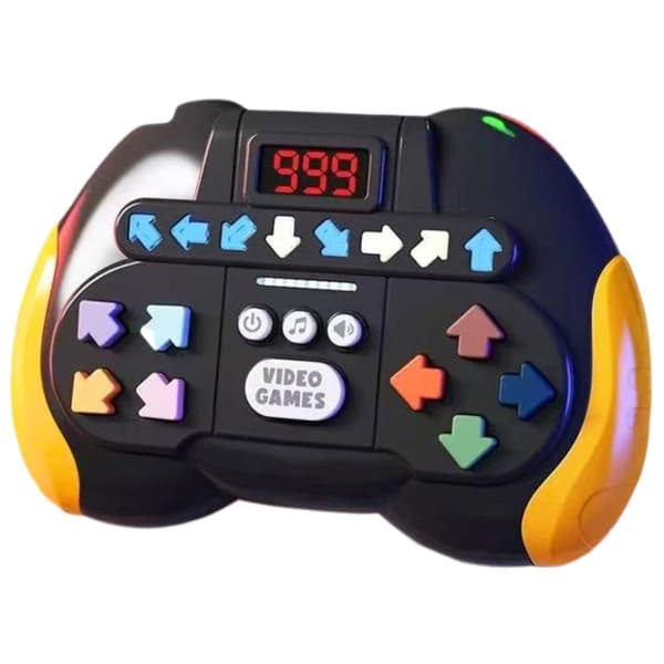 Käsikonsoli lapsille 999 tasoa, LED-näyttö, AAA