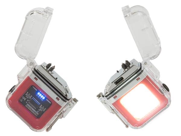 Plasmasytytin USB-lataus COB-LED-taskulampulla 3 tilaa