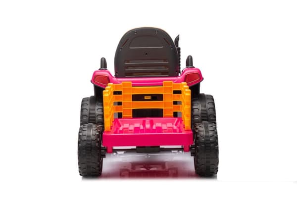 Batteridriven lektraktor för barn rosa BBH-030