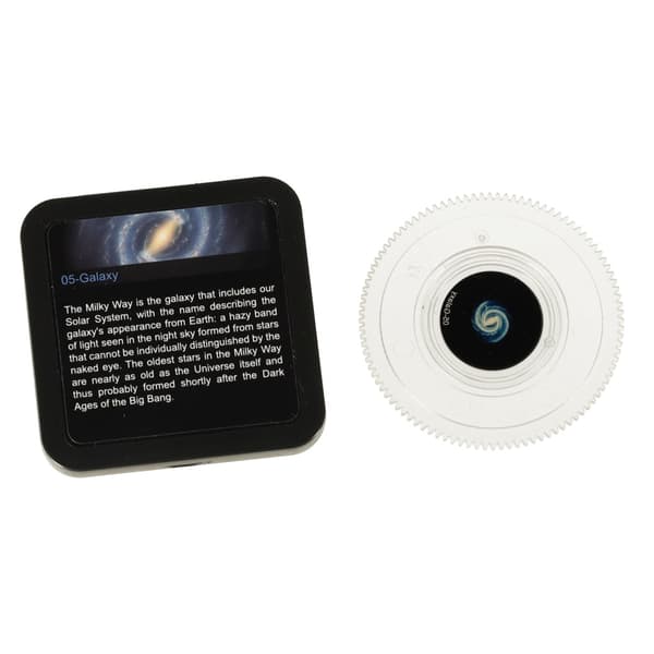 Stjernehimmel projektor LED med 12 rumskiver, USB, timer, rotation