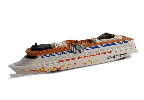 Legetøjs krydstogtskib 24 cm med lys & lyd, 3+ år, AAA (medfølger ikke)