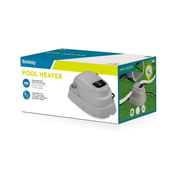 Poolvarmer 2800W til Bestway pool op til 457 cm, max 40°C