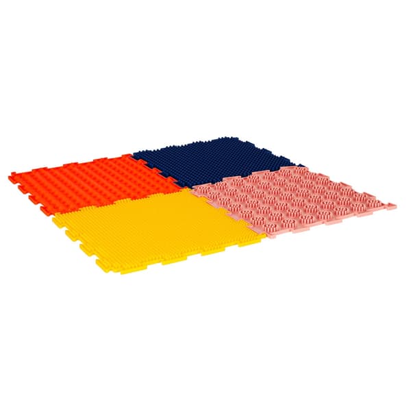 Sensorisk ortopedisk pusselmatta 8 moduler 24,2x24,2 cm barn 2+