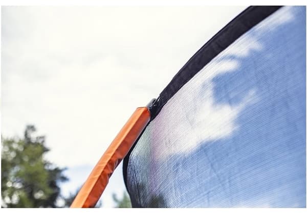 Rund trampolin 8 ft til haven, til børn og voksne