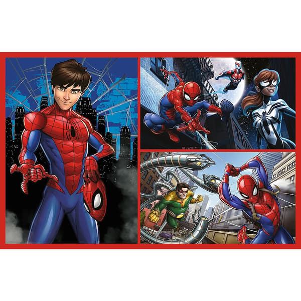 Pussel 2x70 bitar Disney Marvel Spiderman 275x180 mm