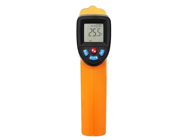 Infraröd termometer/pyrometer med laser -50 till 550°C orange