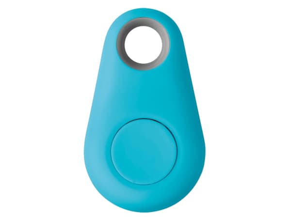 Bluetooth nyckelsökare nyckelring 25 m för iOS/Android blå