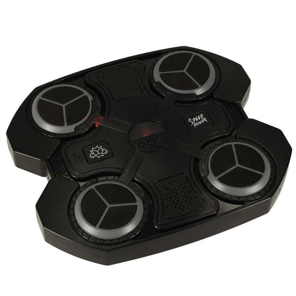 Väggmonterad boxningsträningssköld med Bluetooth, 2 handskar, 8+