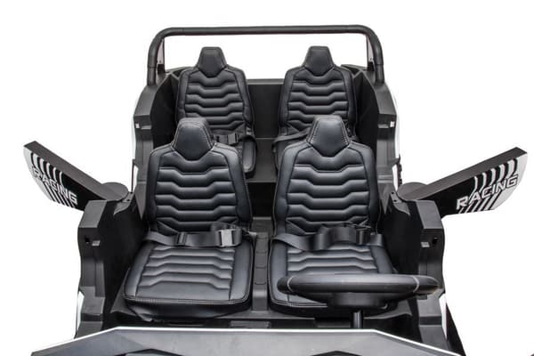 Elbil för barn 24V 4x4 buggy A033 vit