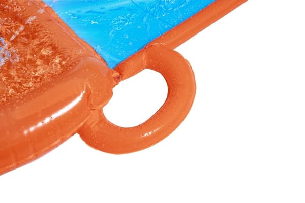 Vandrutsjebane med pool 488 cm PVC til børn