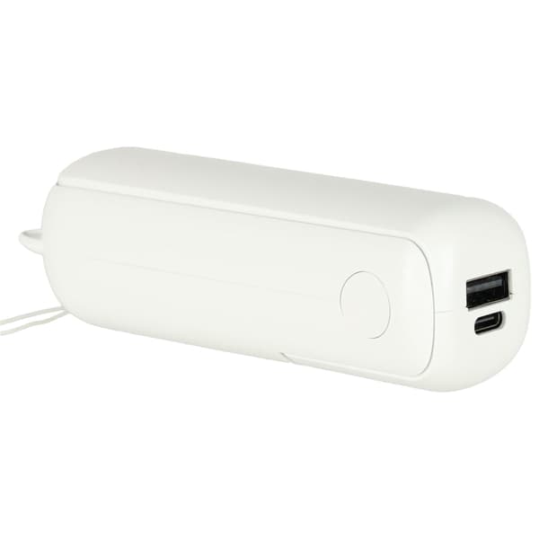Bærbar mini-ventilator foldbar med powerbank 1200 mAh USB-C