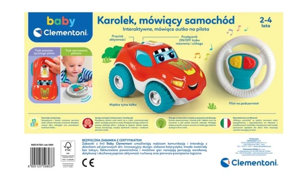 Leksak för barn 2–4 år batteridriven