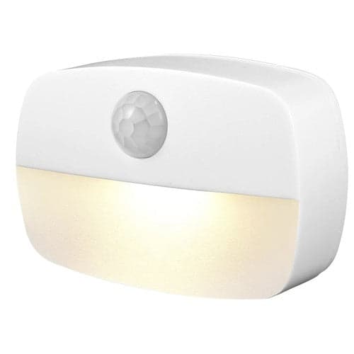 Trådlös LED-lampa med rörelsesensor vit, 3xAAA (ingår ej)
