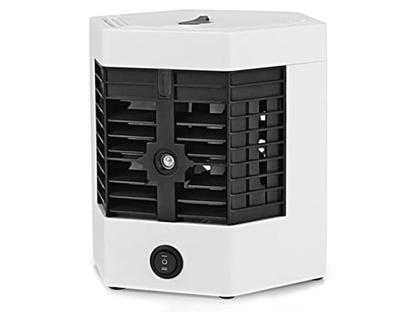 Mini luftkonditionering 2-i-1 USB med luftfuktare 8 W