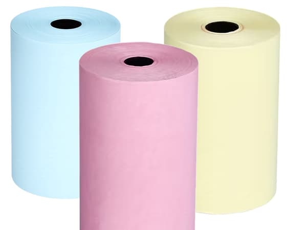 Termopapper rullar 55 mm 3-pack färgmix för termoprinter/mini printer