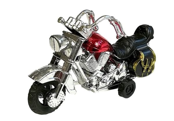 Leksaksmotorcyklar 12 cm pull-back set, 3+ år CE/EN71