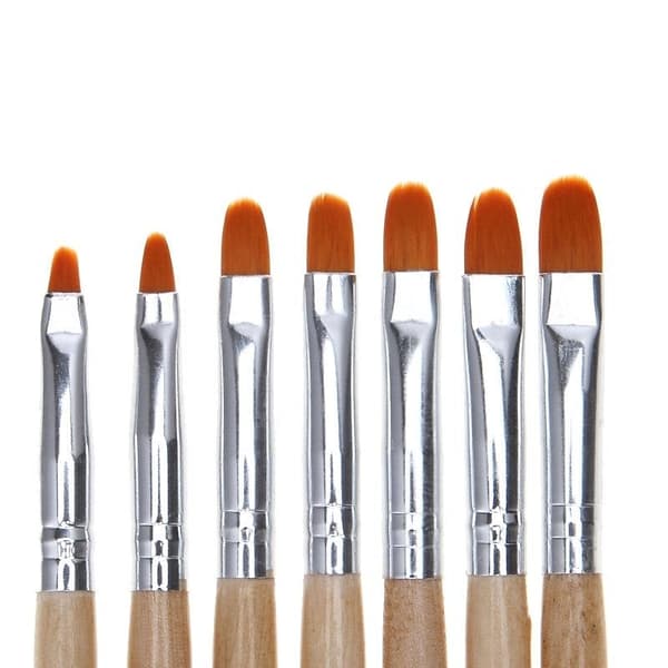 Negleværktøj - 7 Pensler & 5 Dotting Tools til Perfekt