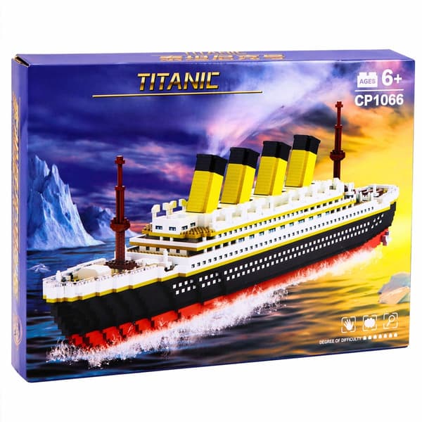 Palikkasetti Titanic-laivan malli 3327 osaa 60 cm