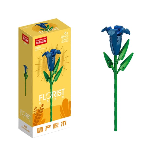 Byggeklodser blomster multipack 12 sæt 56–245 dele kompatible