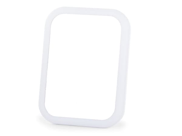 LED-sminkspegel 15x20 cm med touch och vikbart stativ USB/batteri