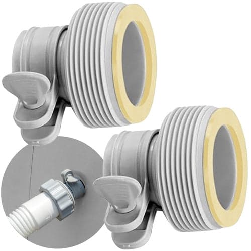 Pooladapter typ B 38 mm till 32 mm för filterpump/slang, 2-pack