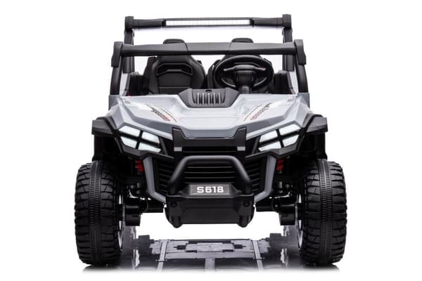 Akkukäyttöinen sähköauto lapsille S618 harmaa
