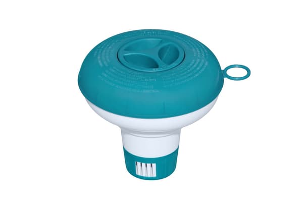 Flydende klor-/bromindispenser til pool med justerbar dosering 13 cm