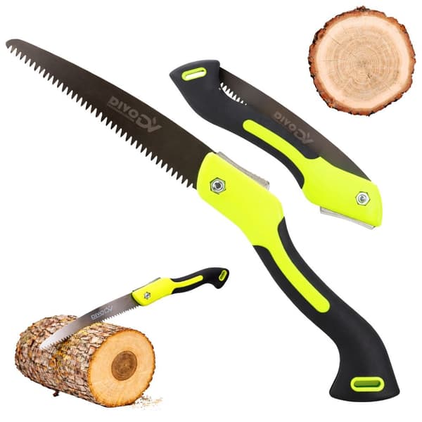 Fällbar handsåg 18 cm blad, stål/plast, utfälld längd 40 cm