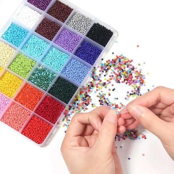 DIY Perleboks med Seed Beads – 4800 Perler til