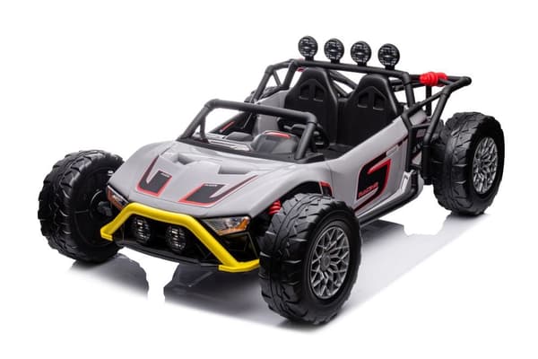 Batteridriven barnbil JS3168 grå