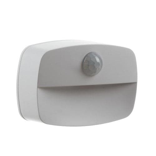 Trådlös LED-lampa med rörelsesensor vit, 3xAAA (ingår ej)