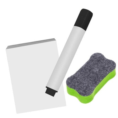 Dubbelsidig magnetisk barnritbräda med krita & whiteboard 65,5 cm