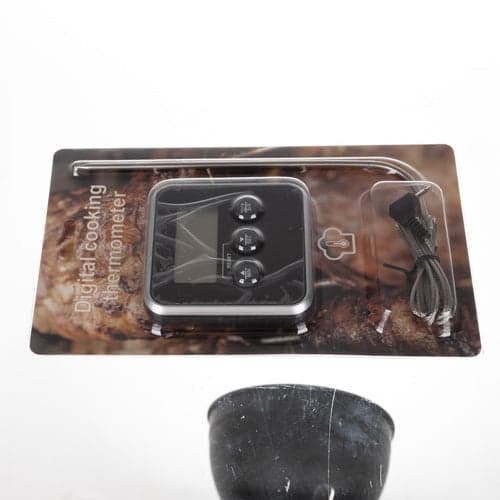 Digitalt køkkentermometer med LCD og magnet, -20 til 250°C
