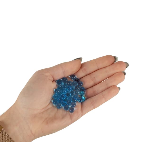 Hydrogelkulor för växtvattning blå 7-8 mm 550-pack