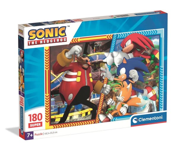 Sonic-palapeli 180 palaa 7–9-vuotiaille