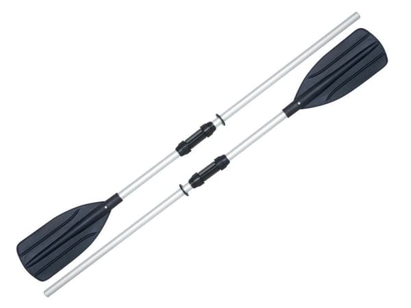 Hopfällbara aluminiumåror 2-pack 145 cm (sammanfogas 218 cm)