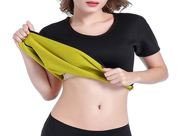 Neopren træningstrøje dame sort XL 60% polyester 40% nylon