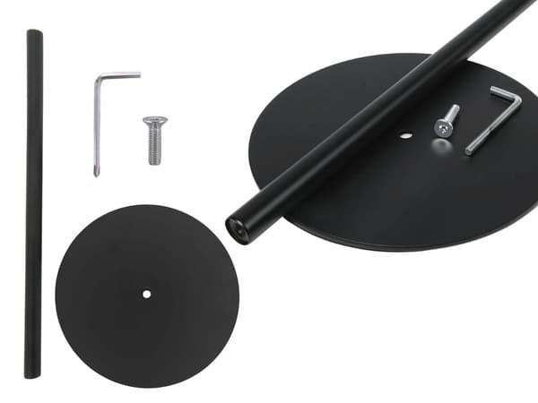 Talouspaperin pidike musta metalli 32 cm
