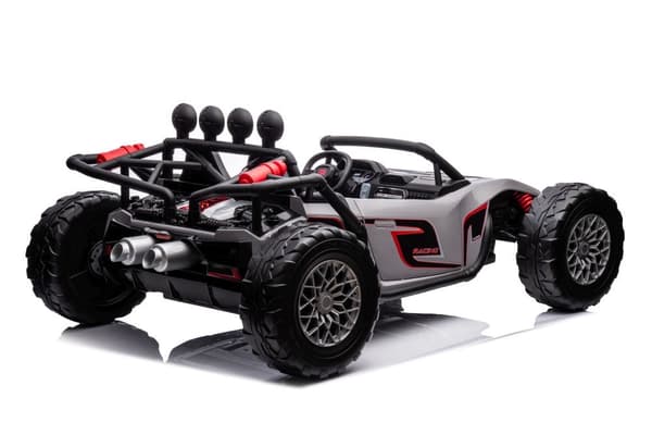 Akkukäyttöinen lastenauto JS3168 harmaa