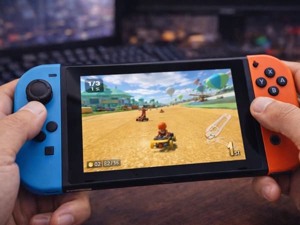 Tommelgreb til Nintendo Switch 2 Joy‑Con silikone sort 6‑pak